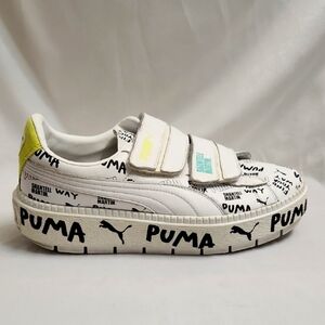 PUMA × Shantell Martin Find Your Way Trace Strap White Velcro Sneakers (Size 8)